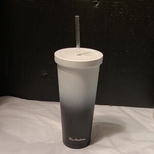 Tim Hortons 2023 Stainless Steel Chilly Tumbler 24oz New (Cold drinks only)